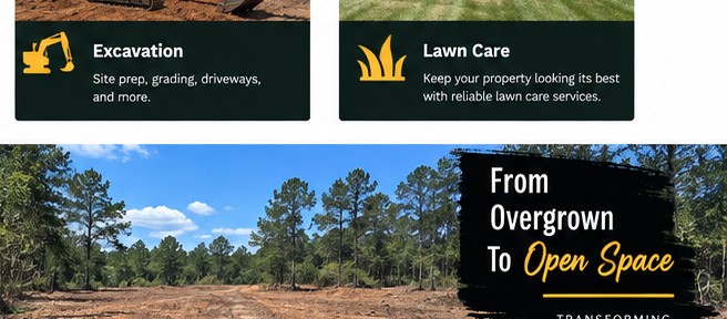 Cleared property